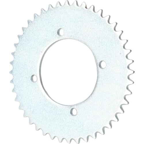 T8F 44T Tooth 54mm Rear Chain Sprocket Silver For Mini Moto ATV Quad Dirt Pit Pocket Bike Parts Moped Scooter