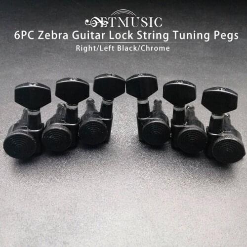 6pcs 6R String Right Guitar Tuning Pegs Locking Tuners Keys Machine Heads for Acoustic Guitars Parts & Accessories