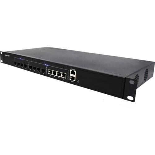 4ports GEPON Switch Opitcal Line Terminal OLT Device with 4GE uplink DC power supply GEPON OLT