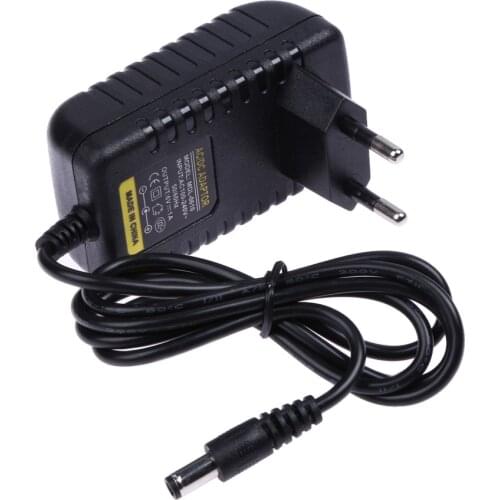 AC 100-240V Converter Adapter DC 5.5 x 2.5MM 6V 1A 1000mA Charger EU Plug Switching Power Supply