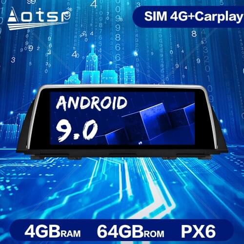 Head Unit For BMW 5 Series F10 F11 Android Auto Stereo Audio Radio 2011-2016 Multimedia Stereo GPS Navigation Support iDrive 4K