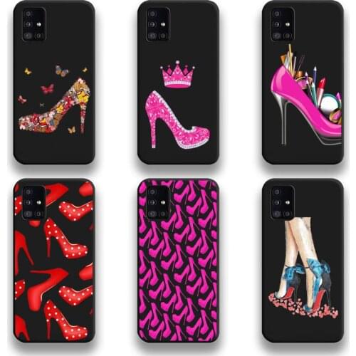 Beautiful High Heels For Girls Phone Case For Samsung Galaxy A21S A01 A11 A31 A81 A10 A20E A30 A40 A50 A70 A80 A71 A51