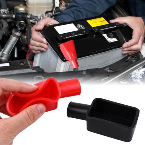 Car Battery Terminal Cap Negative Positive Terminal Covers Universal Protector Replacement Batteries Car Accessories