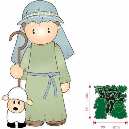 Metal Cutting Dies Priest DIY Scrapbooking Paper Cards Decorative Craft Embossing