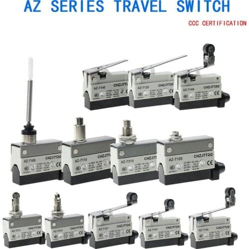 CHZJTTDQ Microswitch AZ -7141.AZ-7110.AZ-7121.AZ-7311.AZ-7100.AZ-7166.AZ-7124small horizontal stroke switch limit switch reset