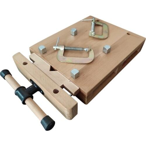 Wood Working Mini Flat Pliers Vise Clamp Table Bench Vice Seal Hand Tools For Woodworking Carving Engraving Tool