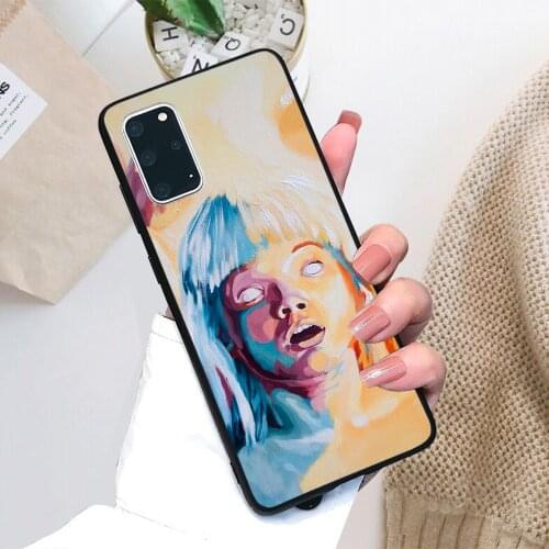 For Samsung Galaxy Big girls (Detail) Soft TPU Black Border Samsung Galaxy Case