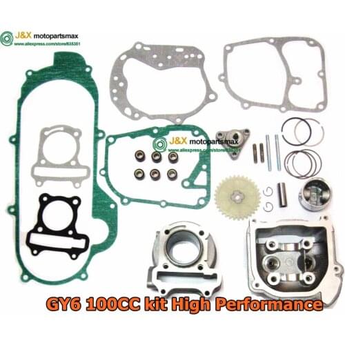 JIA Motor - GY6 100cc cylinder kit Big Bore Kit 139QMB 139QMA Engines