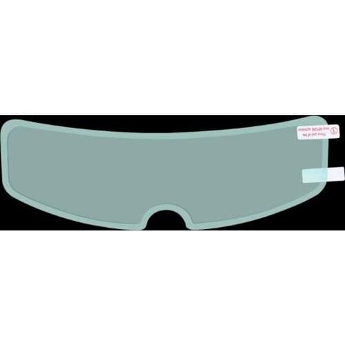 Clear Anti-Fog Patch Film Universal Motorcycle Helmet Fog Resistant Screen Lens E7CA