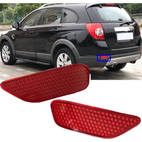 Roavia For Chevrolet Captiva 2008 2009 2010 2011 Rear Bumper Brake Light Fog Lamp Reflector Tail Fog Light Warning Lamp