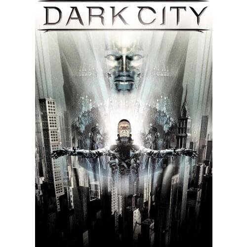 Sci-fi Dark City Horror Retro Vintage Film Movie Propaganda Posters Kraft Poster Canvas Wall Sticker Home Decoration Gift
