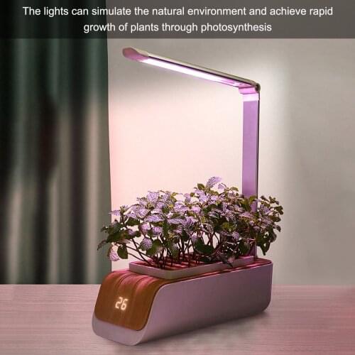Hydroponics Growing System Smart Garden Planter Indoor Herb Garden Kit with Grow Light for Home Indoor Plant Growing System