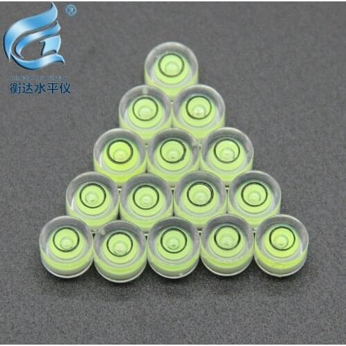 High precision bubble 8 * 5.5mm 100pcs plastic universal spirit level