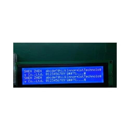 1pcs replacement WH4004A PC4004-A LMB404ABY AC404A Character LCD Module Blue White LED Backlight KS0066 SPLC780