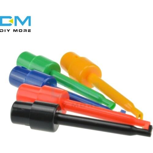 10pcs Large Size Round Single Hook Clip Test Probe for Electronic Testing