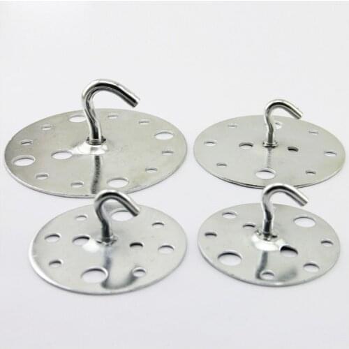 2 pieces/lot 75mm circle mounting plate with opening hook for hang crystal chandelier lamp/pandent lamp