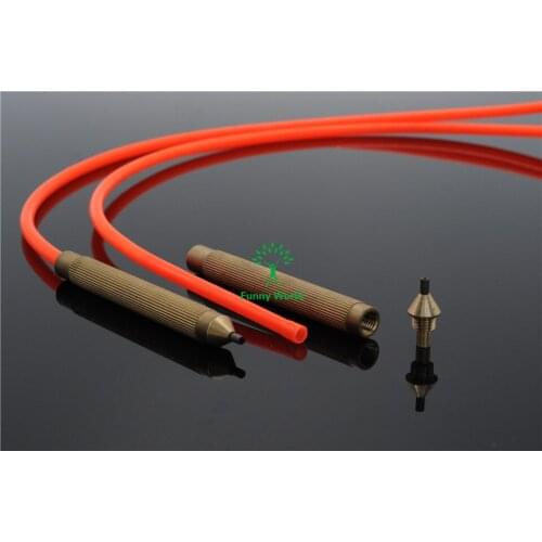 Fast Shipping 2Pc Dental Sandblasting Machine Blaster Handle Pen Tungsten Steel Tip Nozzle Replacement