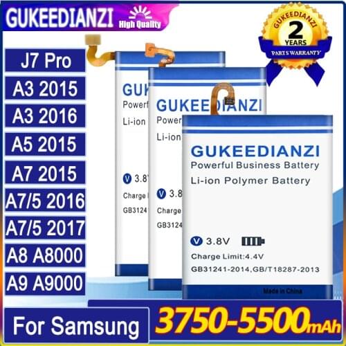 Battery For Samsung A3 A5 A7 2015 2016 2017 Edition A300 A310 A320 A500 A510 A520 A700 A710 A720 EB-BA310ABE For Galaxy A8 A9