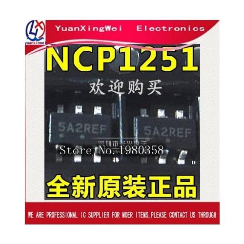 Free shipping 10pcs/lot NCP1251ASN65T1G NCP1251 SOT23-6