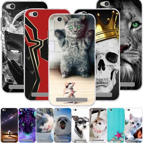 For Xiaomi Redmi 5A Case Silicon Cat Cute Animal Cartoon 3D Soft Tpu Back Cover For Xiaomi Redmi 5A Phone Case Funda Coque Capa