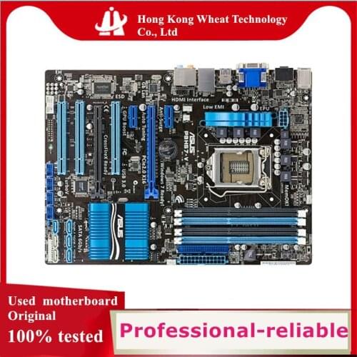 For ASUS P8H67-V Motherboard Socket LGA 1155 DDR3 SATA3 For Intel H67 Original Desktop Used Mainboard