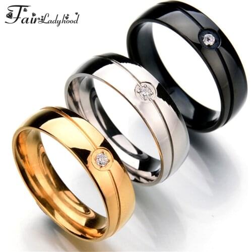 FairLadyHood Rings With Cubic Zirkonia For Women