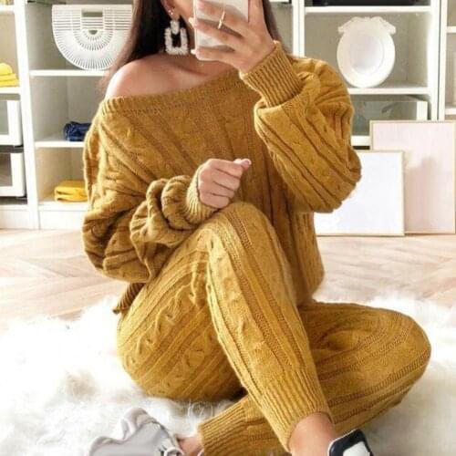 Hot 2020 New Ladies Womens Retro Suit Summer Sweater Joggers Plain Lounge Wear Tracksuit Lounge Wear Casual Loose Solid Sets