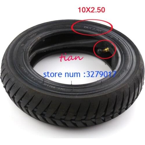 Wear-resisting 10x2.5 tire 10x2.50 Electric Scooter Balancing Hoverboard self Smart Balance Tire 10 inch tyre with Inner Tube