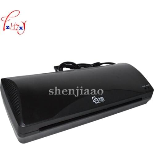 Plastic Film Roll Laminator A3 Size Photos Office Hot and Cold Laminator Machine Smooth Non-Foaming
