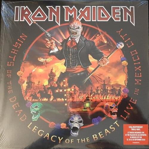 LP IRON MAIDEN Nights Of The Dead Legacy Beast Live In Mexico City 2020