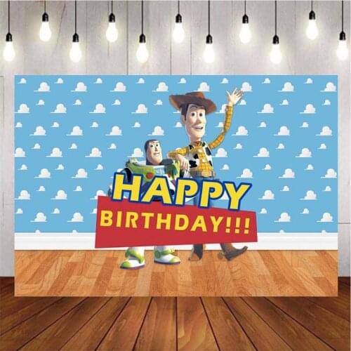 Cartoon Pattern Toy Floor Photography Background Backdrop Baby Birthday Party Decoration Tapestry Photo Live Studio Customize