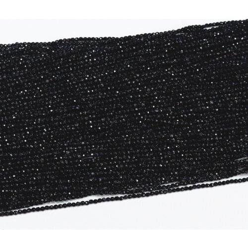 Natural stone blue sandstone 2mm 3mm new round faceted loose beads diy beautiful jewelry making 15" B462