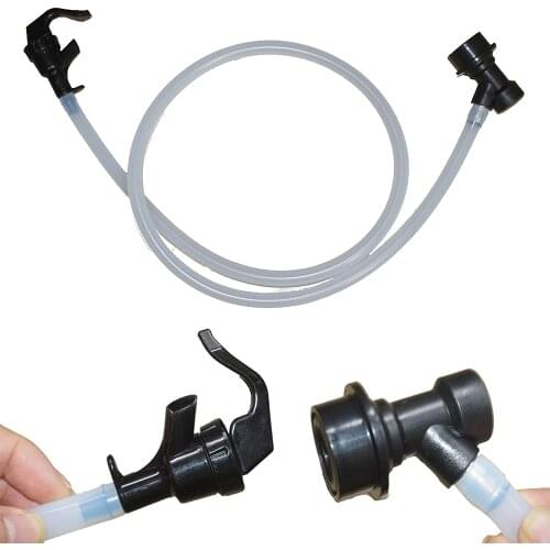 Complete Beer Party Pump Picnic Keg Tap faucet, 3 FootFood grade silicone tube beer line assembly and Ball Lock Cornelius Keg MF