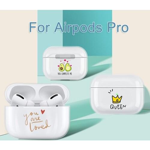 Transparent Hard PC Case For Airpods Pro Case tws Wireless Bluetooth Earphone Case for airpod 3 Case Cover Air Pods Fundas Coque