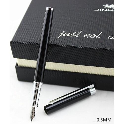 High quality Stationery jinhao Fountain Pen Felt Tip 0.5mm-0.38mm Sign Pen Graphics Design 2.6MM Caligraphy Pen
