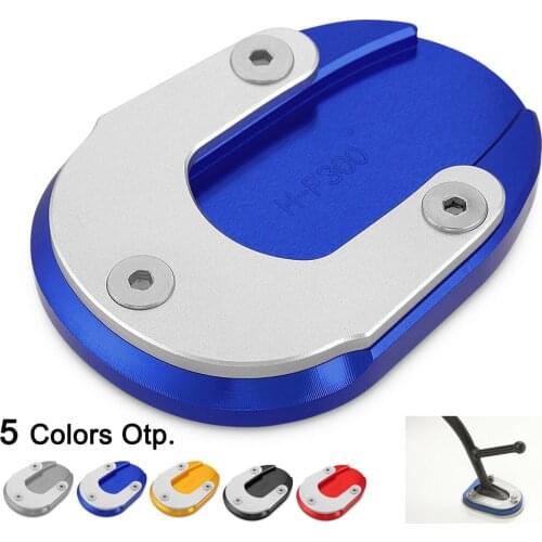 Kickstand Side Stand Enlarge Pad Extension Plate For Yamaha XJR1300 2003-2016 XJR 1300 2009 2010 2011 2012 2013 2014 2015 2016