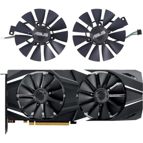 87mm T129215SH FDC10U12S9-C 4Pin RTX 2060 2070 2080 DUAL Advanced OC Fans For -ASUS GeForce RTX2080 RTX2070 GAMING Card Fan