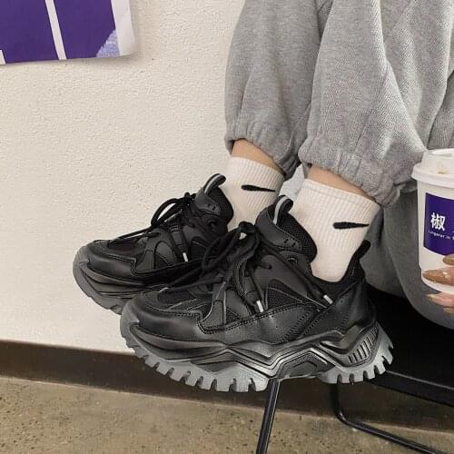 Spring Thick Women Sport Shoes Casual Mesh Sneakers Women Sapatos Femininos Luxury Walking Shoes Ladies Comfort Female Footwear