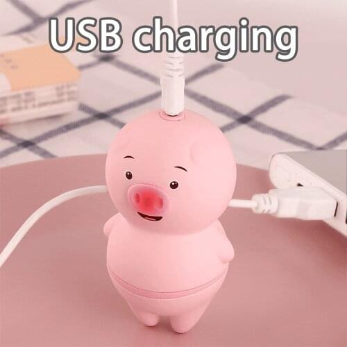 Licking Vibrator Cute Pink Pig Tongue Vibrator Sex Toy for Women 10 Mode Clitoris Stimulator Female Masturbator Sex Product