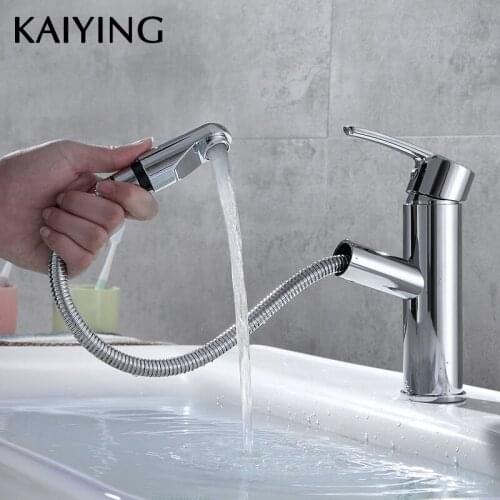 KAIYING Deluxe Pull out Spray Kitchen/Basin Faucet Mixer Tap,Pullout Sprayer Kitchen/Basin Faucet,2588