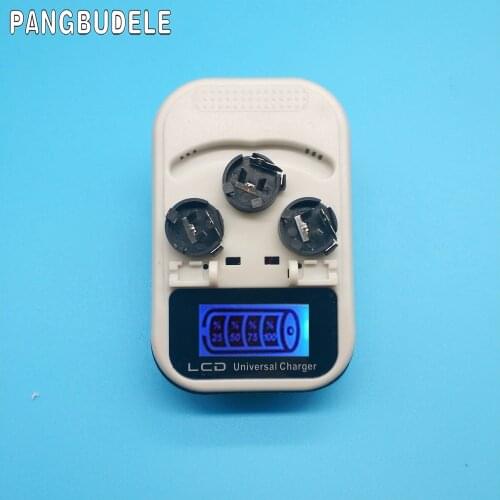 High quality!!! AG13 LR44 L1154 LR44 303 RW32 V303 357AA Coin Button Cell Battery Charger EU Plug Excellent Quality