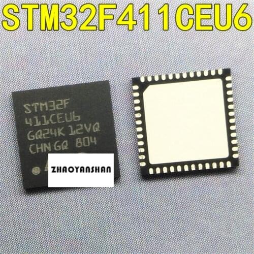 100PCS STM32F411CEU6 STM32F411CE LQFP48