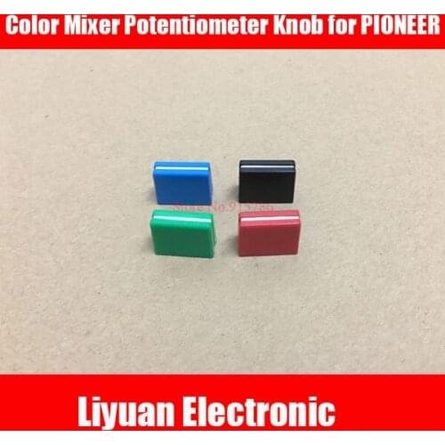 12pcs Color Mixer Potentiometer Knob DJM-707 800 909 750 850 900 2000 Mixer Fader Cap Knob