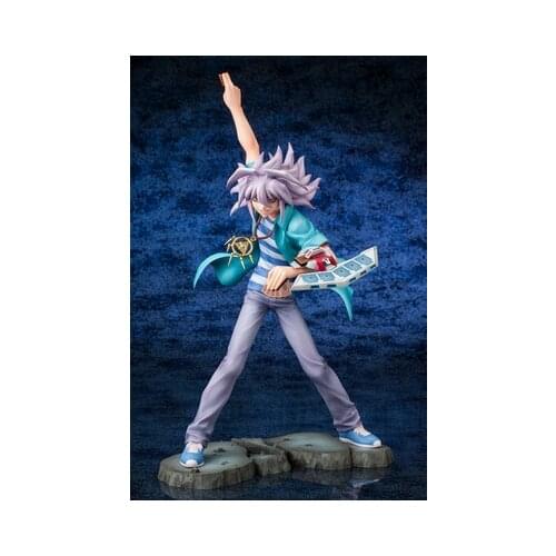 2021 In stock 27CM Japanese original anime figure Bakura Ryou Duel Monsters action figure collectible model toys for boys