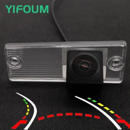 AHD Fisheye 12LED Dynamic Trajectory Car Rear View Wireless Camera For Kia Cerato Rio 2002-2007 2008 2009 2010 2011 2012 2013