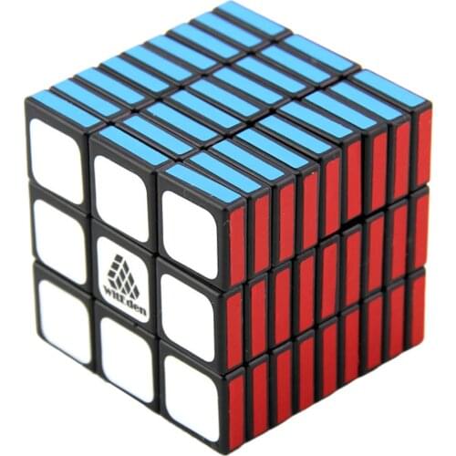 Kids 3x3x9 Plastic Unequal Smooth Cub Cube Puzzle Twist Toys