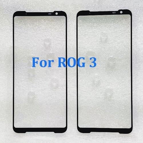 For ASUS ROG Phone 3 TouchScreen Digitizer Touch Screen Glass out panel glass Without Flex Cable replacement for ASUS ROG 3