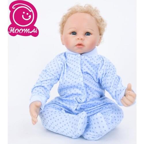 Exclusive Bebe Reborn Doll 45CM Fashion Soft Silicone Cotton Body Realistic Baby Toy 18 Inch Cute Doll For Kids Christmas Gifts