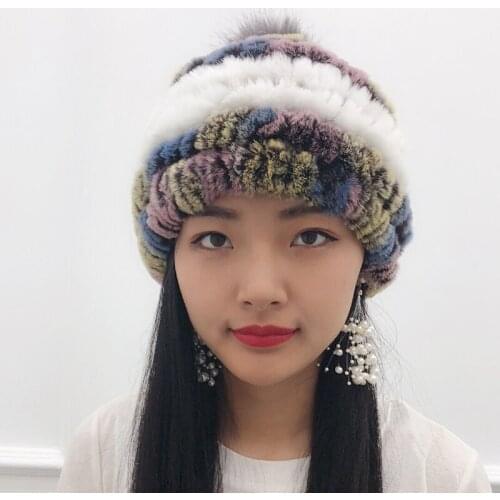 JIAMEILIDI Women's Hats With Pompoms