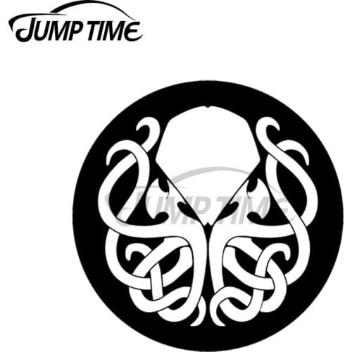 JumpTime 13 x 13cm For House Cthulhu Funny Car Stickers Arcade Games Decal Waterproof Vinyl Air Conditioner Decoration